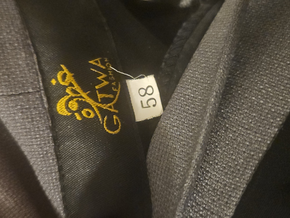 Eid, Ramadan Black And Gray Abaya - Picture 8 of 8